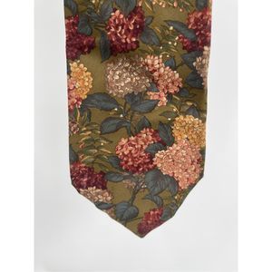 Vintage Cerruti 1881‎ Paris Tie Floral